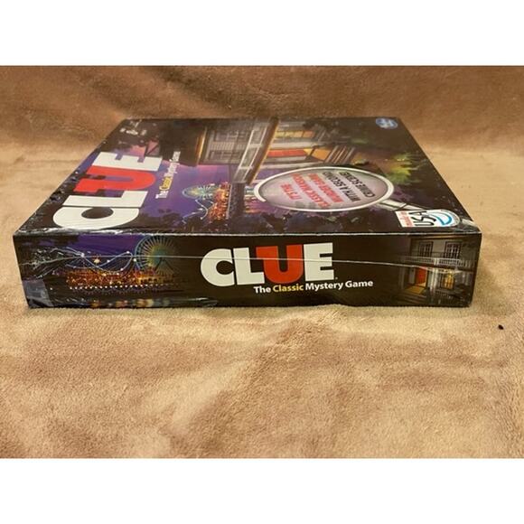 Hasbro CLUE: Classic Mystery Game, Mansion Murder w/2nd Crime Scene-NEW, SEALED - Picture 3 of 3